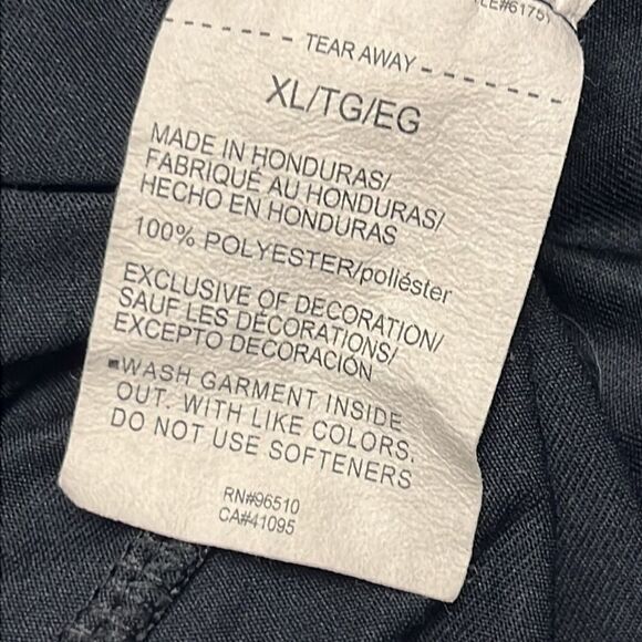 Under Armour Men’s Black w/ Front Logo Short Sleeve Loose HeatGear T-shirt- XL - Picture 11 of 12